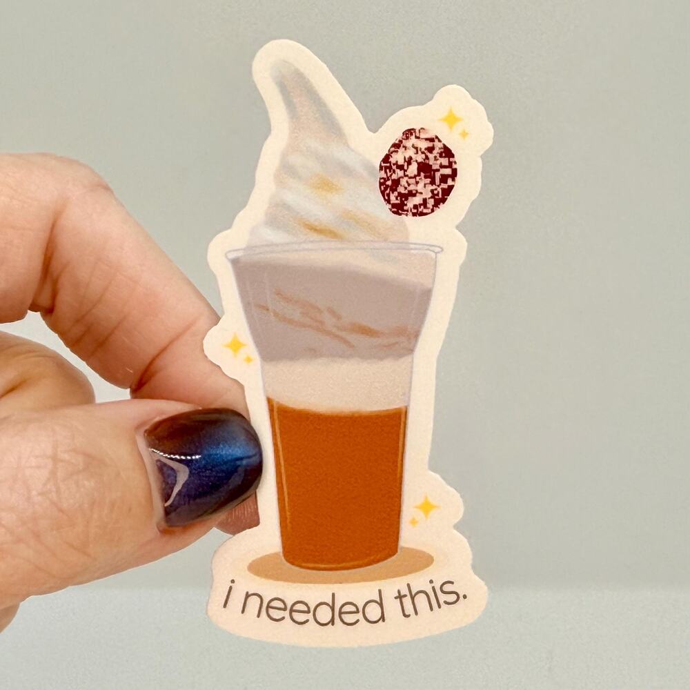 Tropical Serenade Sticker | “I Needed This” Vinyl Sticker | Land of Adventure